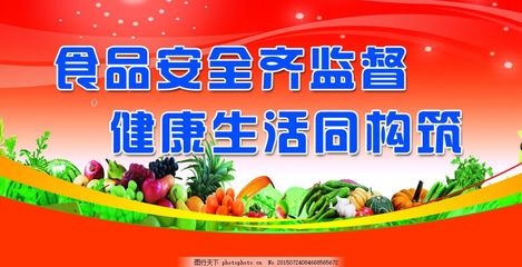 食品安全展板