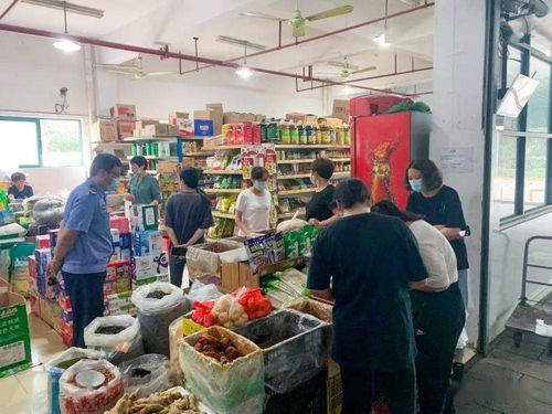 食品安全 你我同查 新倉鎮(zhèn)深入開展 你我 系列三項(xiàng)活動