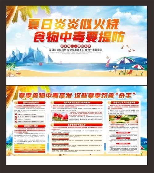 夏季食品安全宣傳欄圖片